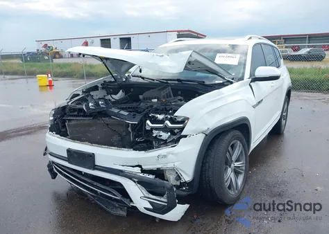 2019 Volkswagen Atlas 3.6L V6 Sel R-Line from USA, damaged, VIN 1V2RR2CA3KC557806